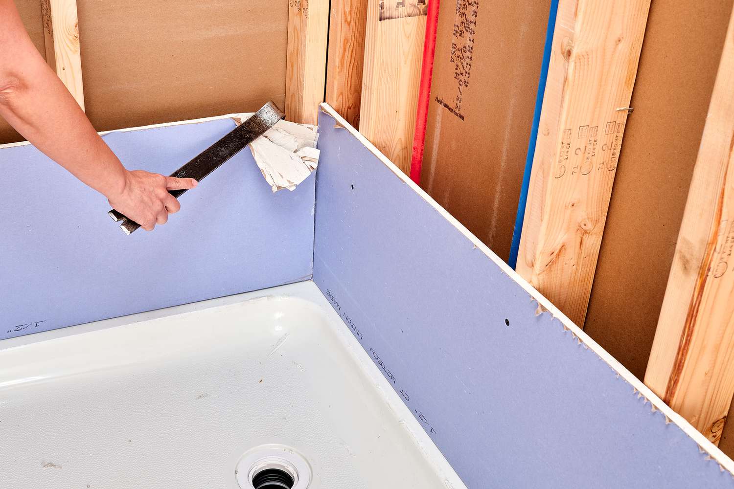 How to Install Shower Wall Board