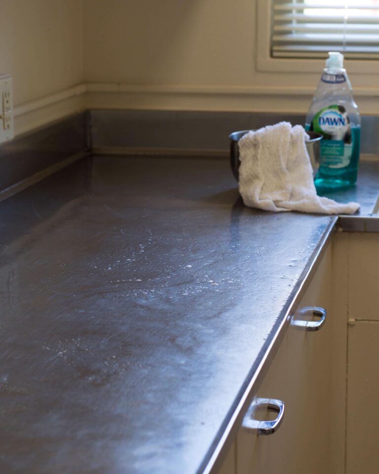 How Do You Remove Stains From Stainless Steel Countertops?