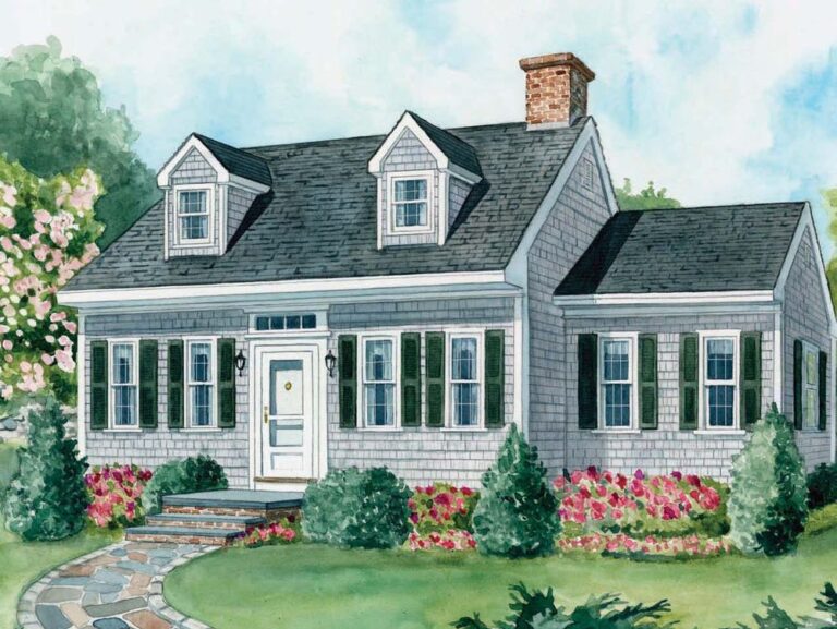 Landscaping A Cape Cod Style House