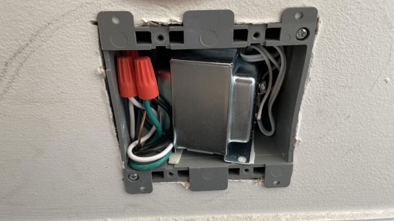 Install Doorbell Transformer In Junction Box