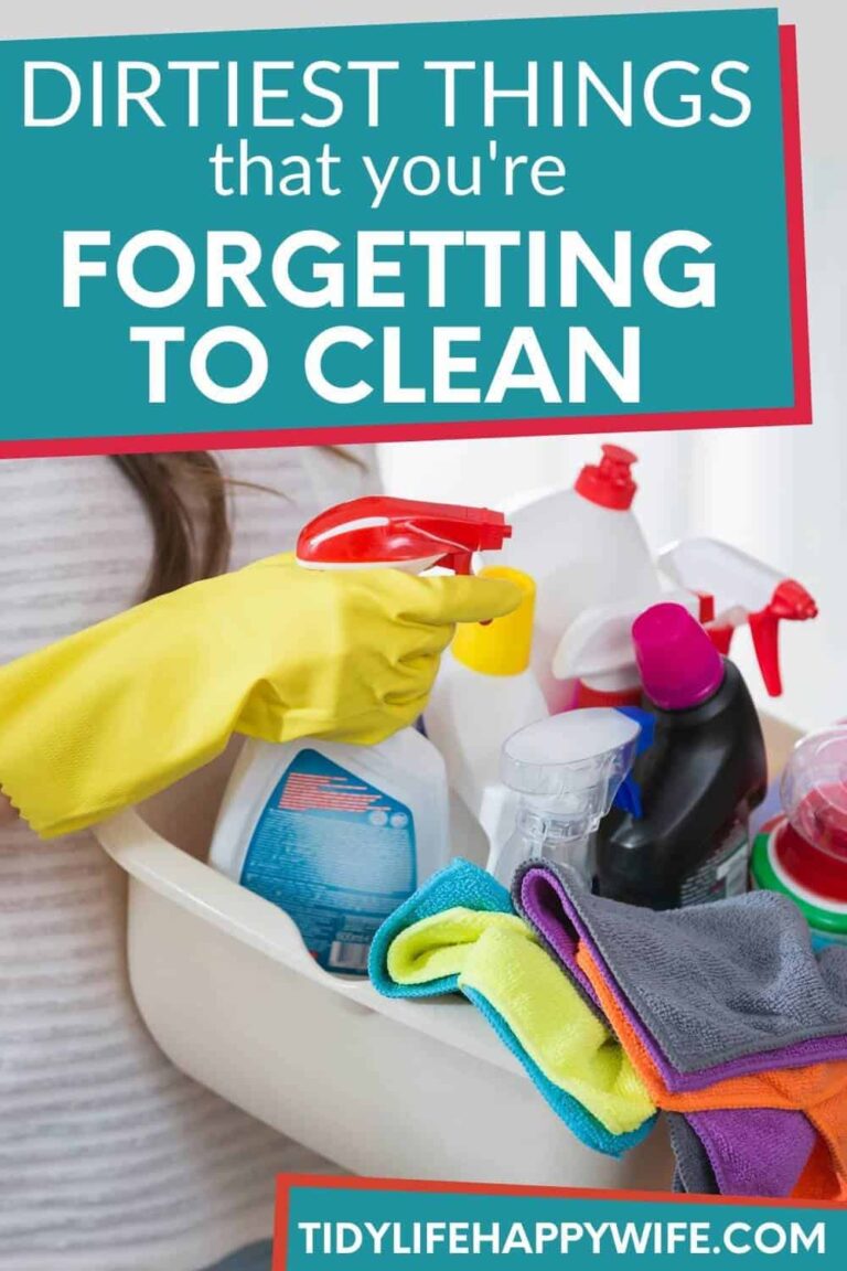 What Do People Forget To Clean In House?