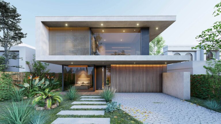 Picture Of A Modern House